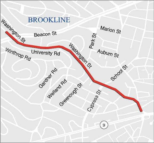 Brookline: Rehabilitation of Washington Street